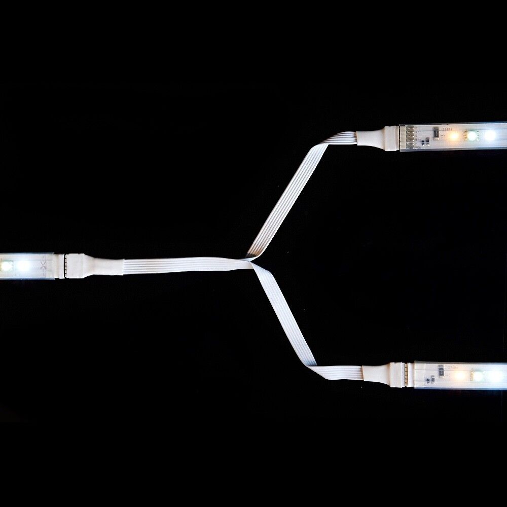 Plus V2 & V3 - Splitter WHITE | LIGHTSTRIP > Extension & Extension | in Meters