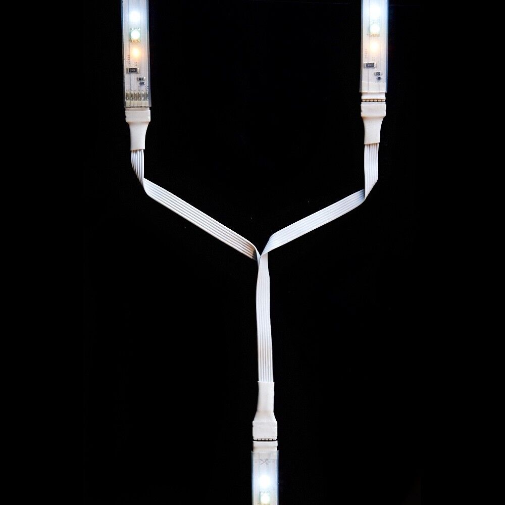 Plus V2 & V3 - Splitter WHITE | LIGHTSTRIP > Extension & Extension | in Meters