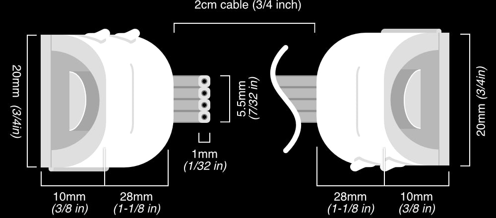 Flux - CORNER Piece Cable
