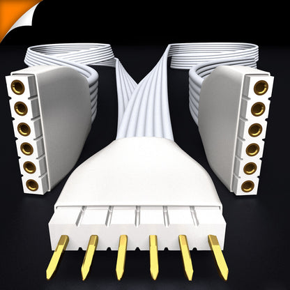 Plus V2 & V3 - Splitter WHITE | LIGHTSTRIP > Extension & Extension | in Meters